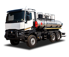 Tank trucks for naphtha gas